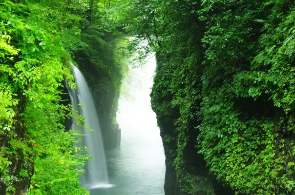 宮崎・高千穂峡の真名井の滝