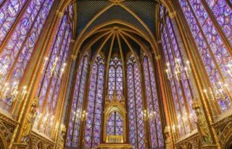 フランス・パリの世界遺産サント・シャペル（Sainte-Chapelle）