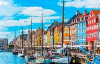 コペンハーゲンのニューハウン（Nyhavn）