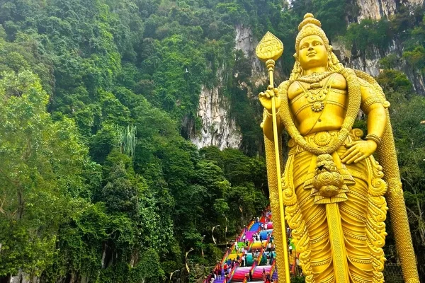 Batu Caves, Kuala Lumpur, Malaysia, バトゥ洞窟, クアラルンプール, マレーシア