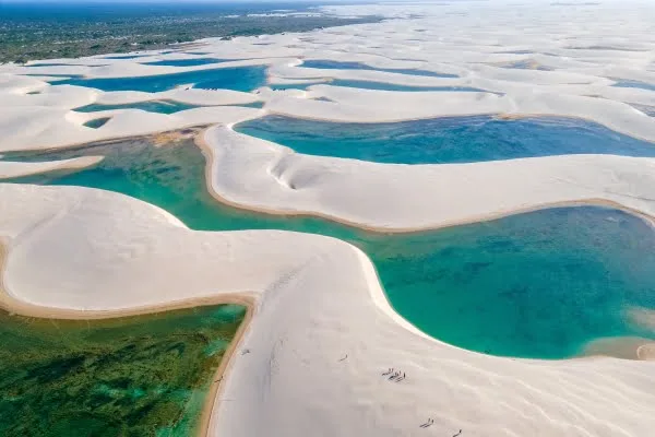 ブラジルのレンソイス・マラニャンセス国立公園