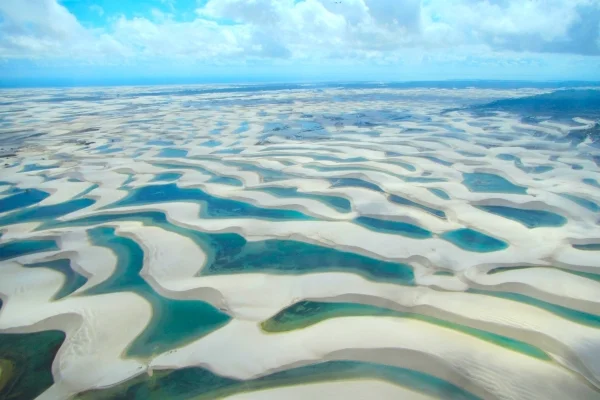 ブラジルのレンソイス・マラニャンセス国立公園