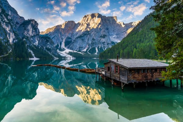 Italy, Lago di Braies