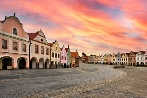 テルチ歴史地区, チェコ, Historic Centre of Telč, Czech