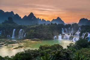 Ban Gioc Waterfall, 徳天瀑布, ベトナム, 中国