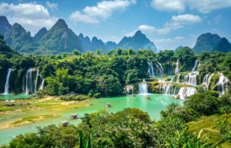 Ban Gioc Waterfall, 徳天瀑布, ベトナム, 中国