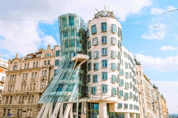 Dancing House, Prague, Czech, ダンシング・ハウス, プラハ, チェコ