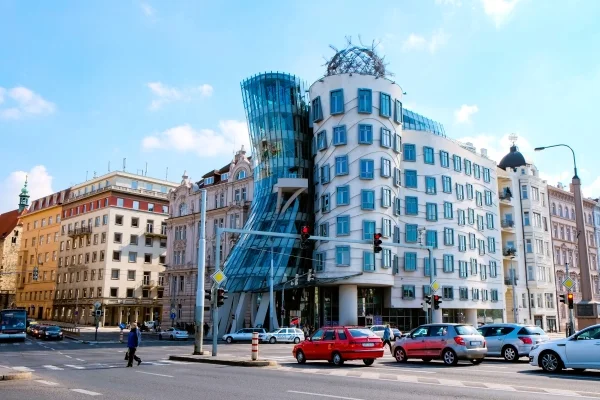 Dancing House, Prague, Czech, ダンシング・ハウス, プラハ, チェコ