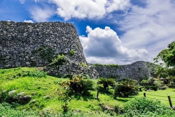 沖縄・今帰仁村の世界遺産・今帰仁城跡
