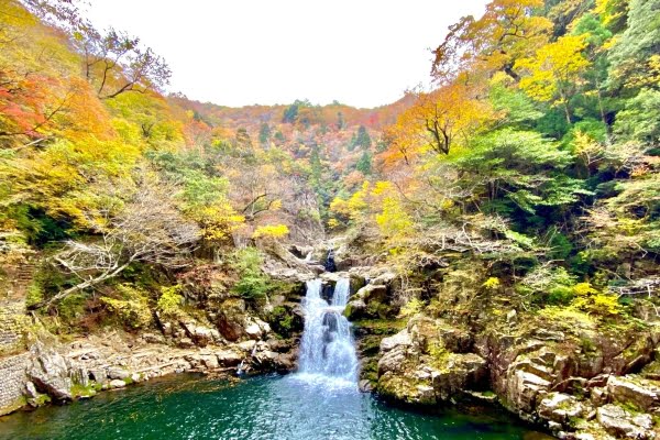 三段峡, 三段滝, 広島, 紅葉