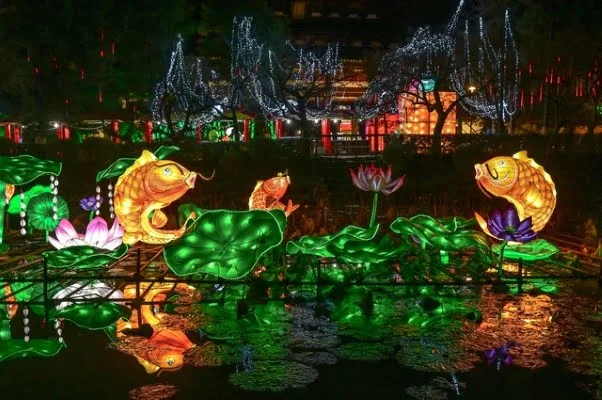 京都, 萬福寺, ランタンフェスティバル