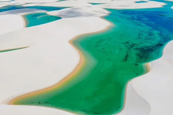 ブラジルのレンソイス・マラニャンセス国立公園