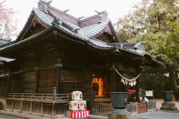 埼玉県加須市 玉敷神社の本殿